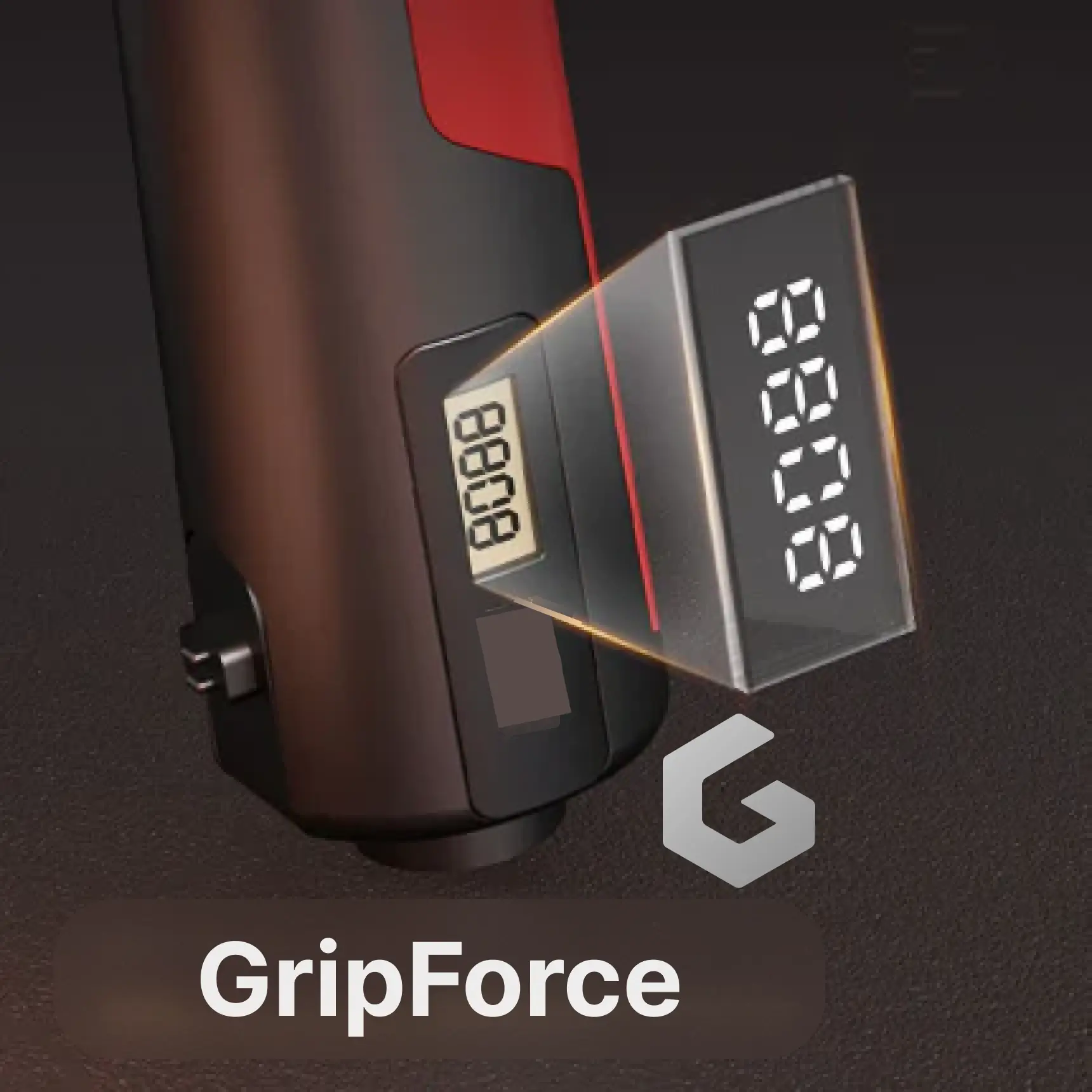 A digital handGripForce counter