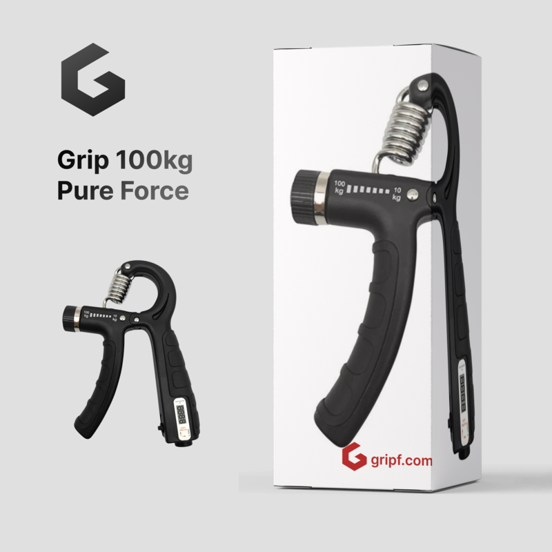 Hand Grip Pro Digital 10-100kg Noir